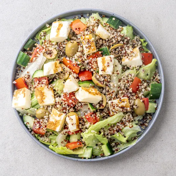 Halloumi & Quinoa Fattoush Bowl